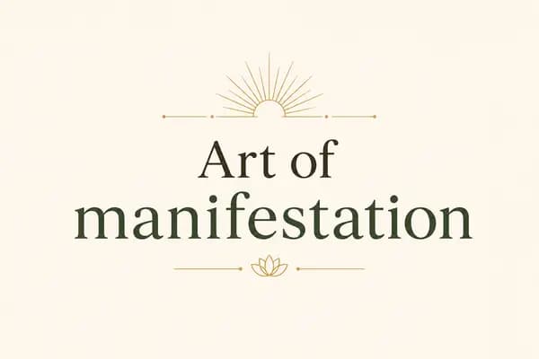 Art of manifestation